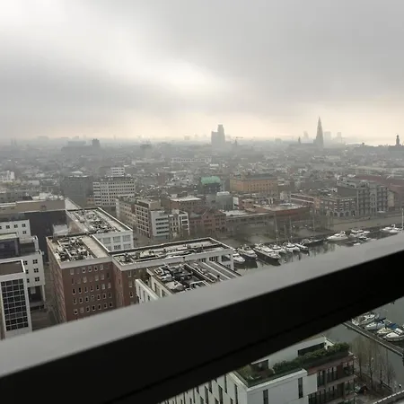Apartment Uniek - Mooiste En Hoogste Uitzicht Op Antwerpen! - Incl Gratis Parking